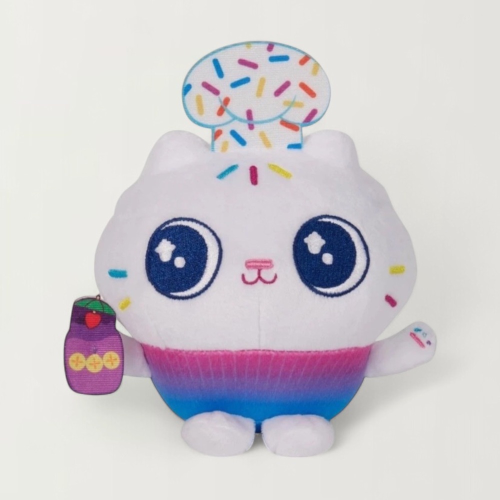 GABBY'S DOLLHOUSE Officially Licensed Celebration 6-Inch Cakey Plushie (BNWT!)